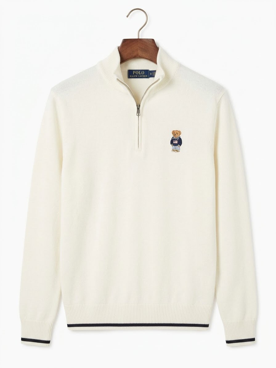 POLO QUARTER ZIPPER \ 2550