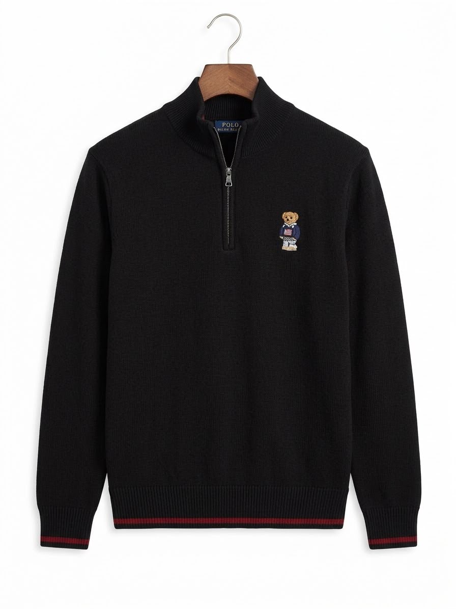 POLO QUARTER ZIPPER \ 2550
