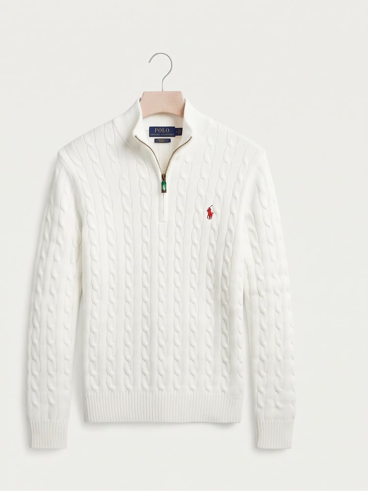 POLO QUARTER ZIPPER \ 2550