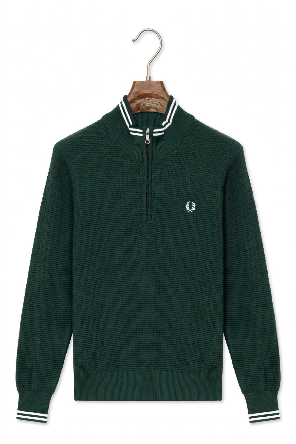 FRED PERRY QUARTER ZIPPER \ 2548