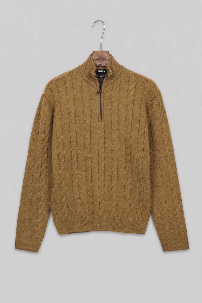 ZEGNA QUARTER ZIPPER  \ 2483