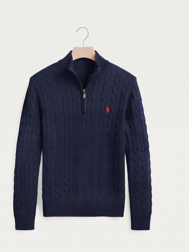POLO QUARTER ZIPPER \ 2550